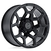 1795VRL-86140M12 OVERLAND Wheel [Size: 17" x 9.50"] Matte Black - image 1