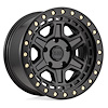 1790REN005127M71 RENO Wheel [Size: 17" x 9"] Matte Black w/Brass Bolts - image 1