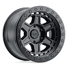 1790REN006140M12 RENO Wheel [Size: 17" x 9"] Matte Black w/Brass Bolts - image 1
