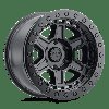 1790REN006140M12 RENO Wheel [Size: 17" x 9"] Matte Black w/Brass Bolts - image 2