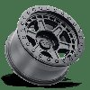 1790REN006140M12 RENO Wheel [Size: 17" x 9"] Matte Black w/Brass Bolts - image 3