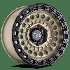 1785STN-85127D71 SENTINEL Wheel [Size: 17" x 8.50"] Desert Sand w/Black Ring - image 2
