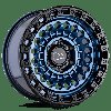 1785STN-85127U71 SENTINEL Wheel [Size: 17" x 8.50"] Cobalt Blue w/Black Ring - image 2