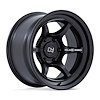 BR011MX17906838N SHOGUN Wheel [Size: 17" x 9"] Matte Black - image 1