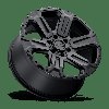 1785WKA-86140M12 WANAKA Wheel [Size: 17" x 8.50"] Matte Black - image 3