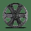 2090WKA126140G12 WANAKA Wheel [Size: 20" x 9"] Matte Gunmetal w/Brushed Face/Gunmetal Tint - image 4