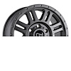 1780YWN455160G65 YELLOWSTONE Wheel [Size: 17" x 8"] Matte Gunmetal - image 1