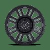 1780YWN455160M65 YELLOWSTONE Wheel [Size: 17" x 8"] Matte Black - image 4