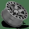 1780YRK386130G84 YORK Wheel [Size: 17" x 8"] Matte Gunmetal - image 3