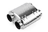 Premium Sound Absorption Muffler [Dual 2.75 in. Inlet/Outlet, T304 Stainless Steel]