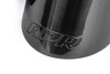 Exhaust Tips 4 in. Outlet, Slash-Cut [Black-Diamond Polished Finish] - image 4