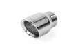 Double-Walled 3.5" Slash-Cut Tips (Polished Silver) - Set of 2 - image 2