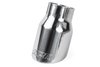 Double-Walled 3.5" Slash-Cut Tips (Polished Silver) - Set of 2 - image 3