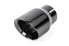 Double-Walled 3.5" Slash-Cut Tips (Diamond Black) - Set of 2 - image 2