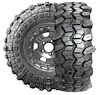 SX2-75 Super Swamper TSL SX2 Mud Terrain Light Truck Tire 37x12.00-15