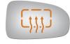 3268H HEATED SIDE VIEW MIRROR - image 1
