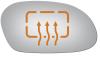 3558H HEATED SIDE VIEW MIRROR - image 1