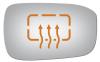 3754H HEATED SIDE VIEW MIRROR - image 1