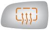 4136H HEATED SIDE VIEW MIRROR - image 1