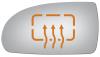 4156H HEATED SIDE VIEW MIRROR - image 1
