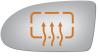 4158H HEATED SIDE VIEW MIRROR - image 1