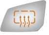 4166H HEATED SIDE VIEW MIRROR - image 1