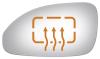 4197H HEATED SIDE VIEW MIRROR - image 1