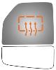 4569H HEATED SIDE VIEW MIRROR - image 1