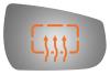 5529H HEATED SIDE VIEW MIRROR - image 1