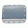 Fuel Door Cover Stainless Steel - image 1