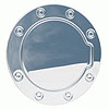 Fuel Door Cover Stainless Steel - image 1