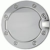 Fuel Door Cover Stainless Steel - image 1