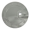 Fuel Door Cover Triple Chrome Plated ABS - image 1