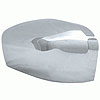 Door Mirror Cover ABS Chrome Plated Plastic - image 1