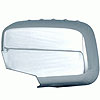 Door Mirror Cover ABS Chrome Plated Plastic - image 1
