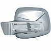 Door Mirror Cover ABS Chrome Plated Plastic - image 1
