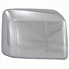 Door Mirror Cover ABS Chrome Plated Plastic - image 1