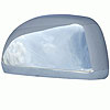 Door Mirror Cover ABS Chrome Plated Plastic - image 1