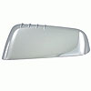 Door Mirror Cover ABS Chrome Plated Plastic - image 1