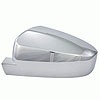 Door Mirror Cover ABS Chrome Plated Plastic - image 1