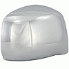 Door Mirror Cover ABS Chrome Plated Plastic - image 1
