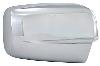 Chrome Mirror Covers 2009-2012 Ram Pickup 1500/2500/3500 With Painted Mirrors - image 1