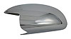 Door Mirror Cover ABS Chrome Plated Plastic - image 1