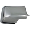 Door Mirror Cover ABS Chrome Plated Plastic - image 1