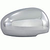 Door Mirror Cover ABS Chrome Plated Plastic - image 1