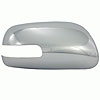 Door Mirror Cover ABS Chrome Plated Plastic For Use w/Turn Signal - image 1