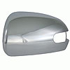 Door Mirror Cover ABS Chrome Plated Plastic For Use w/Turn Signal - image 1