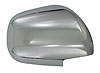 Door Mirror Cover ABS Chrome Plated Plastic - image 1