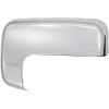 Door Mirror Cover ABS Chrome Plated Plastic - image 1