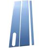 2003-2005 Lincoln Aviator 6 Piece SS Pillar Post Covers - image 1